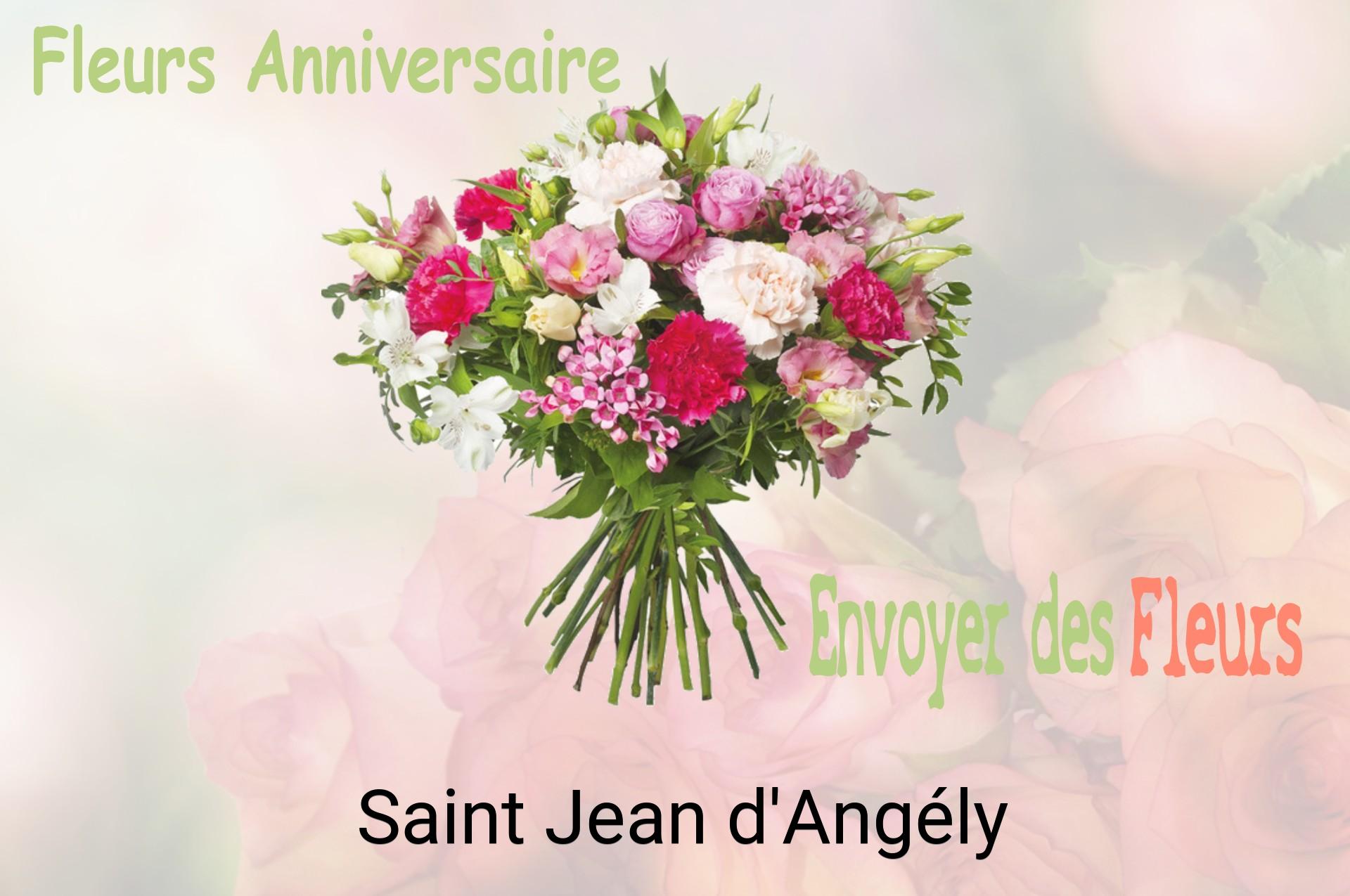 Bouquet de fleurs d’anniversaire livré à Saint-Jean-d'Angély